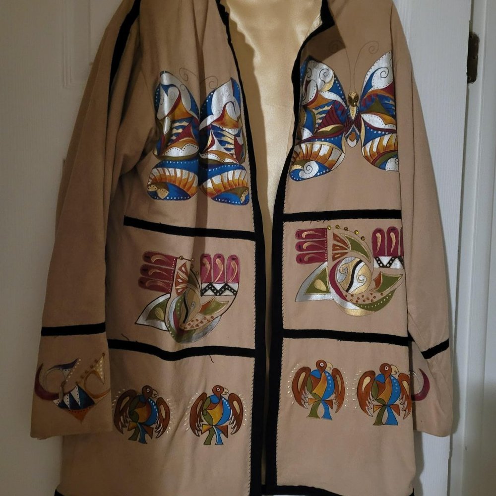 Hand Painted Jacket - image 1
